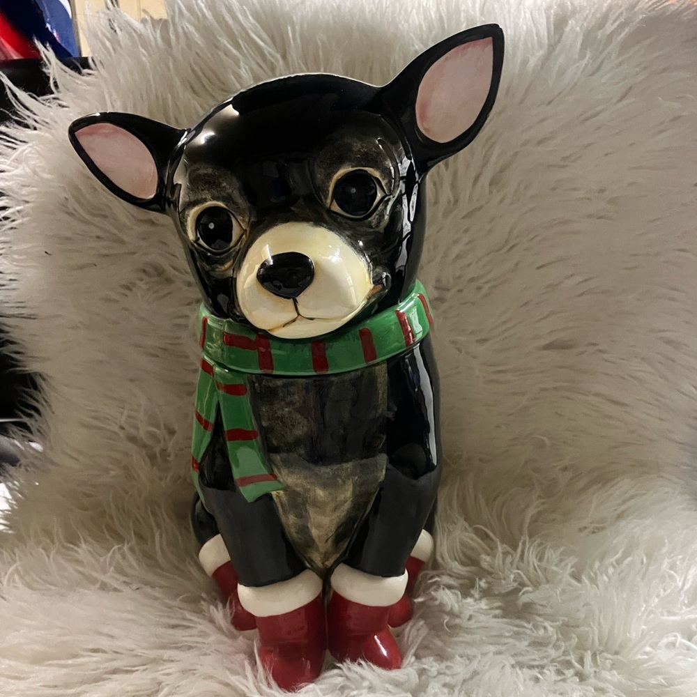 2014 Sleighbell Cookie jar, pristine condition